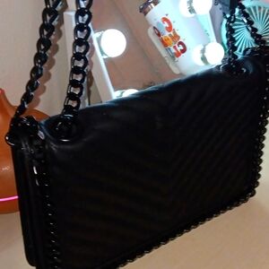 Aldo Black Chain Purse